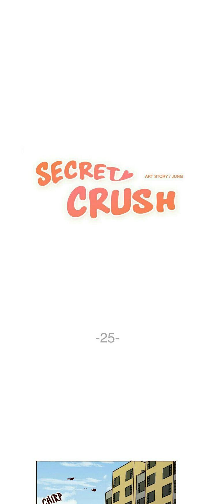 Secret Crush Chapter 25 page 1 - Chapter 25