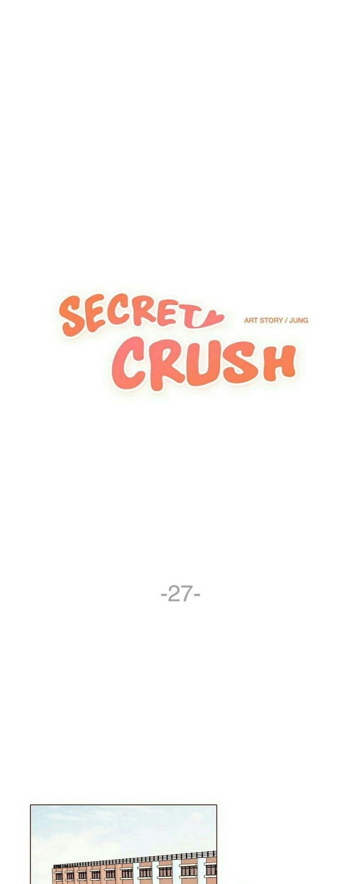 Secret Crush Chapter 27 page 1 - Chapter 27