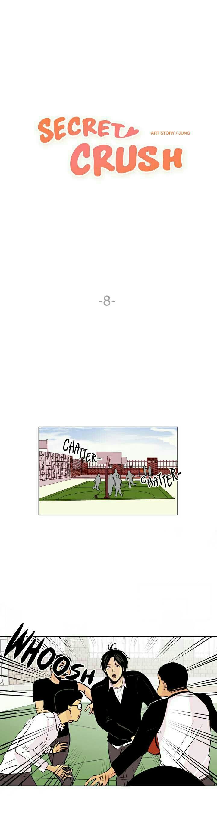 Secret Crush Chapter 8 page 1 - Chapter 8