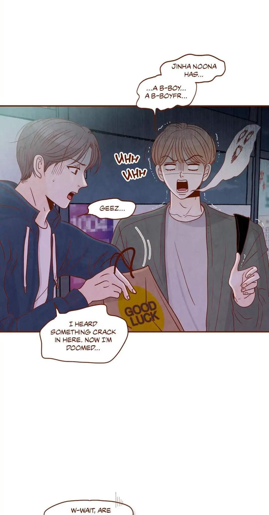 Secret Crush Chapter 93.12 page 4 - Side Story: The Uncomfortable Truth