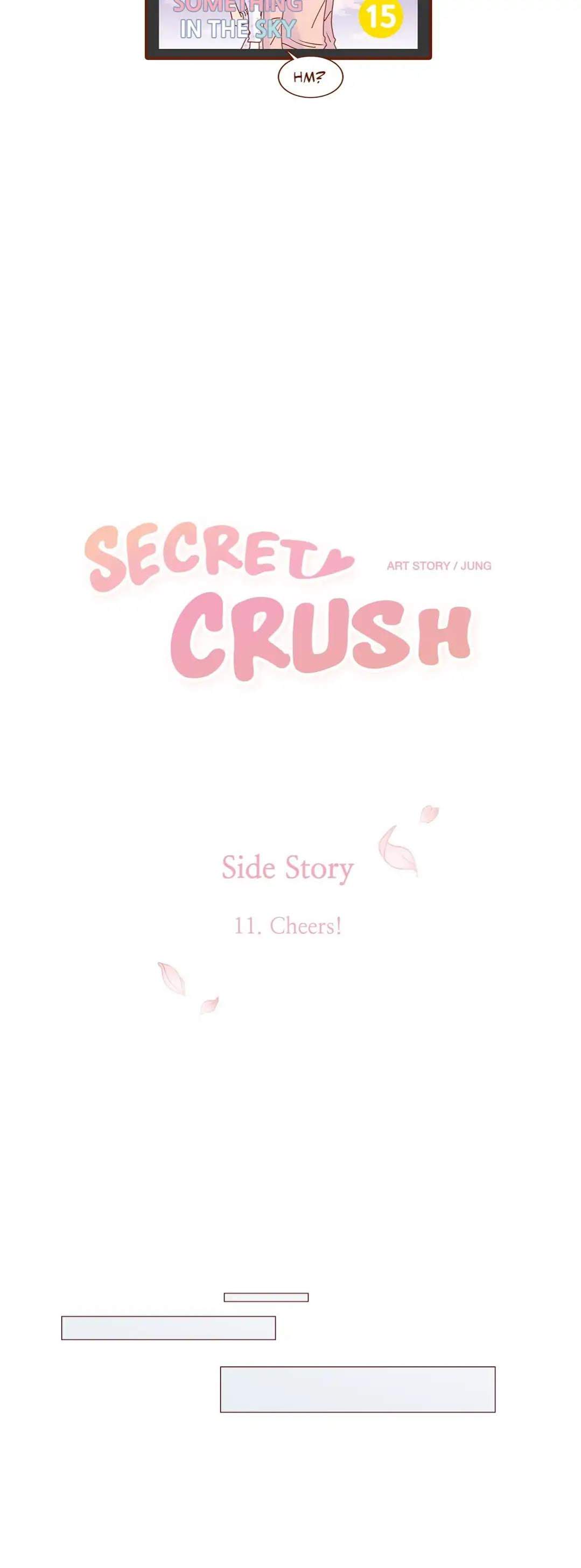 Secret Crush Chapter 93.15 page 3 - Side Story: Cheers!