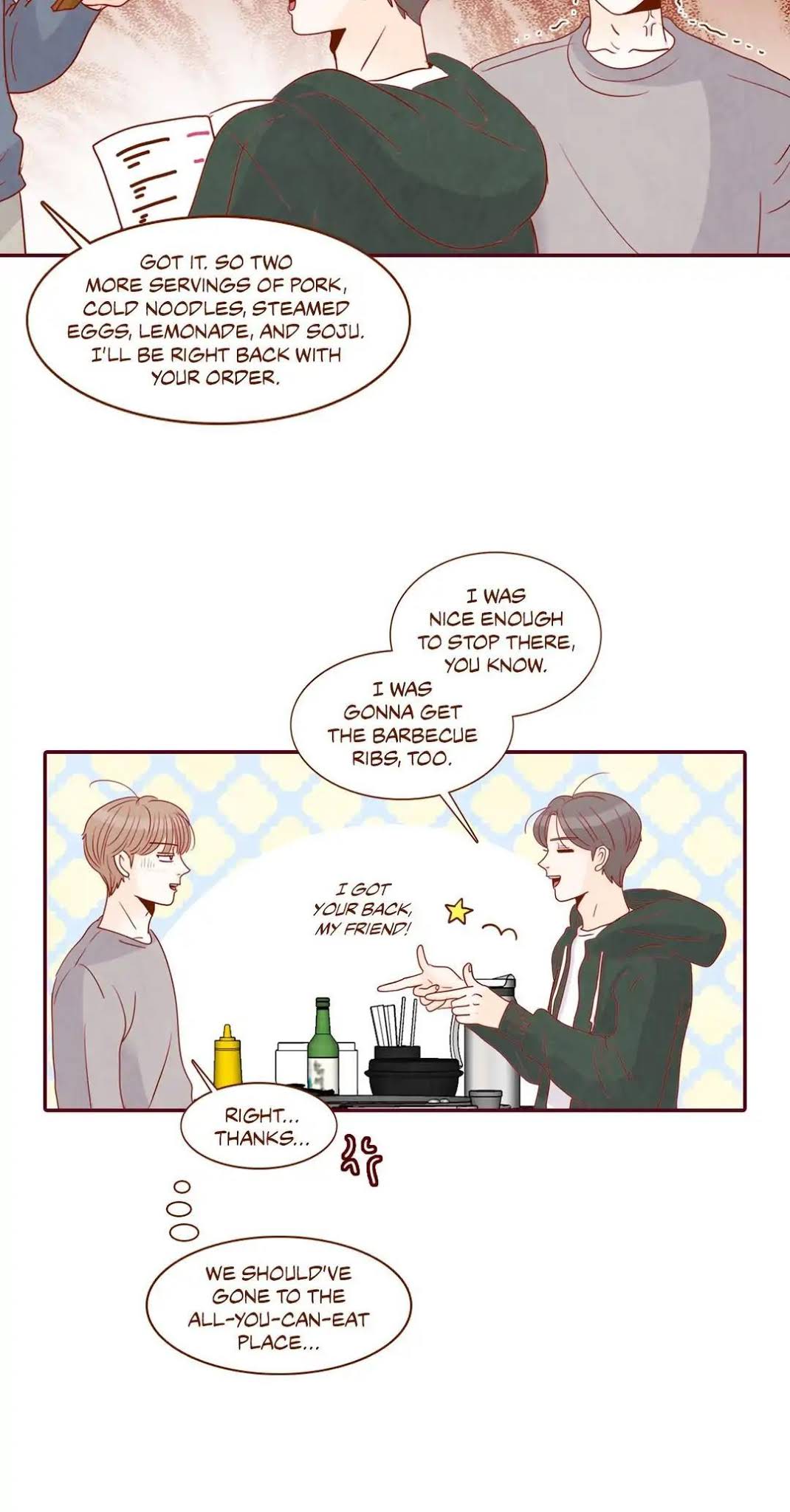 Secret Crush Chapter 93.15 page 34 - Side Story: Cheers!