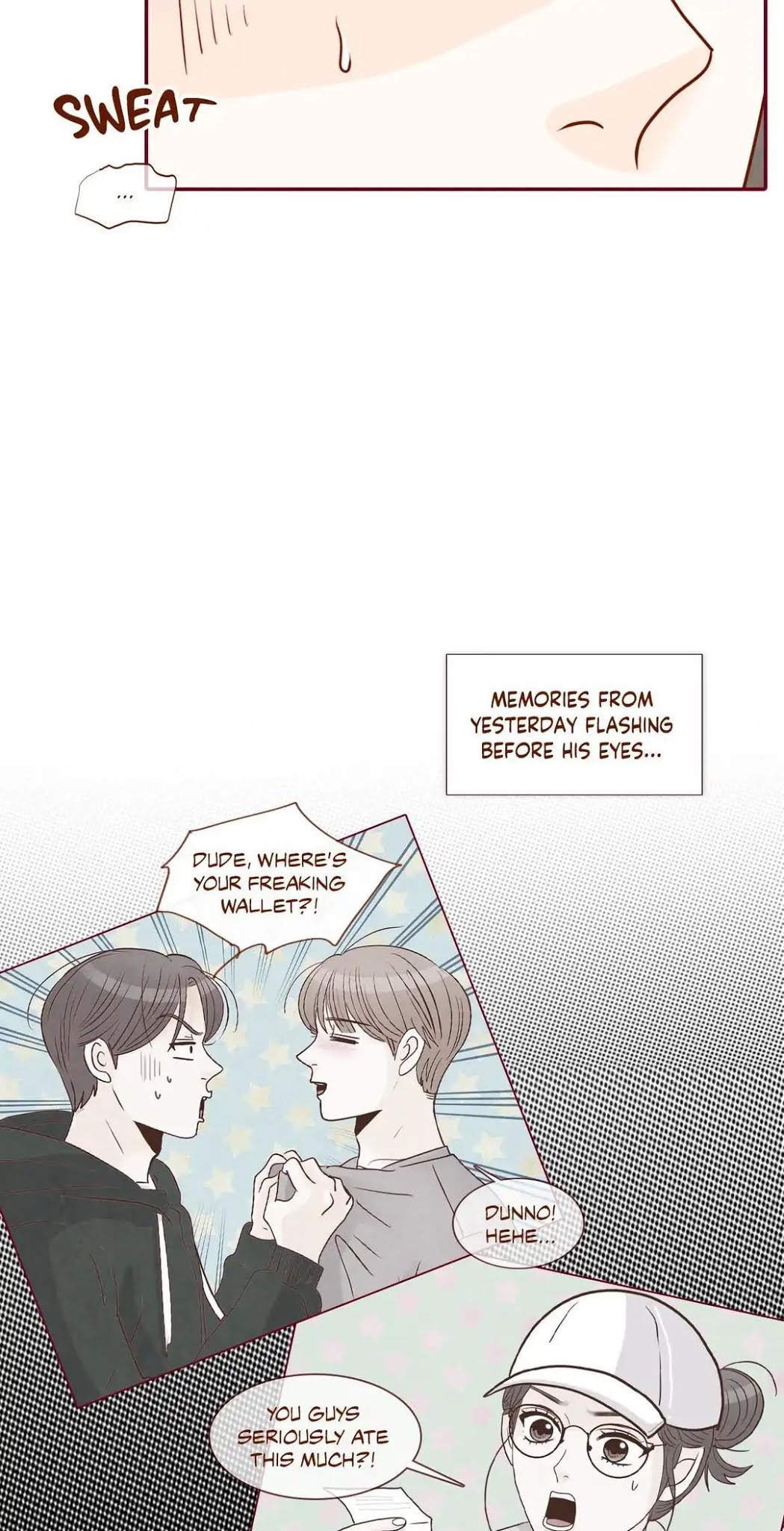Secret Crush Chapter 93.17 page 7 - Side Story: Question Mark