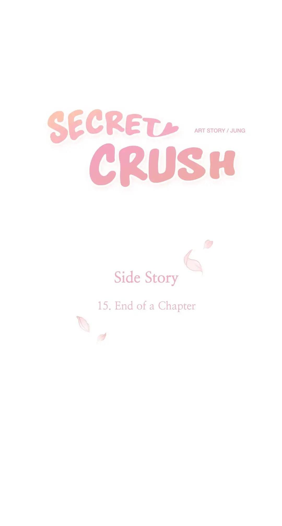 Secret Crush Chapter 93.19 page 14 - Side Story: End of a Chapter
