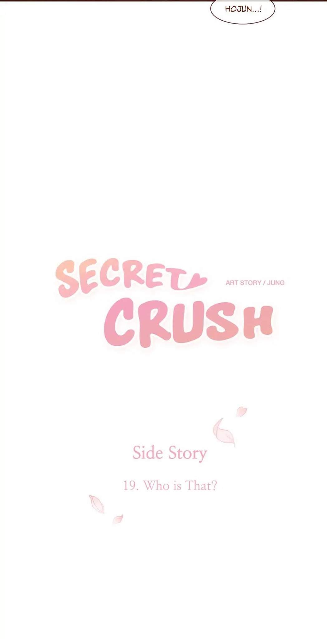 Secret Crush Chapter 93.23 page 12 - Side Story: Who Is That?