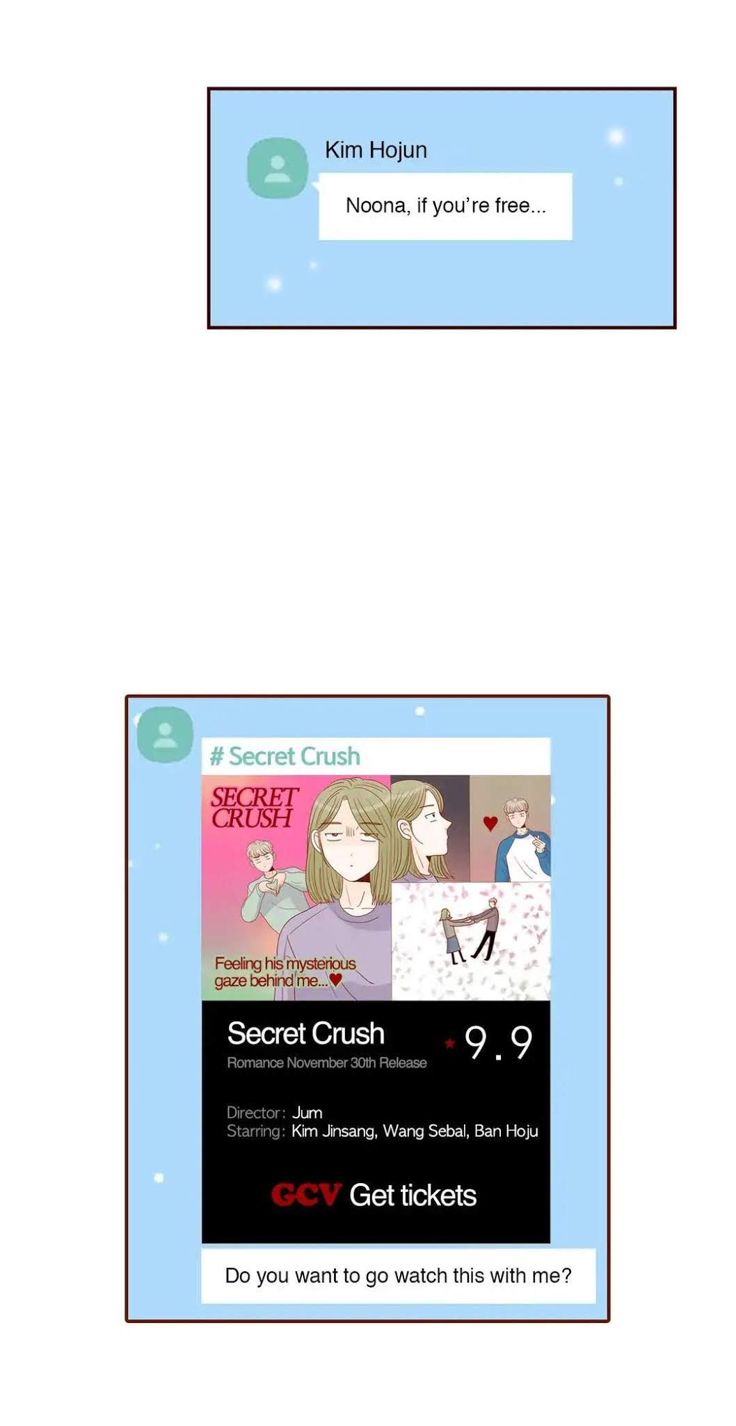 Secret Crush Chapter 93.24 page 34 - Side Story: The Date