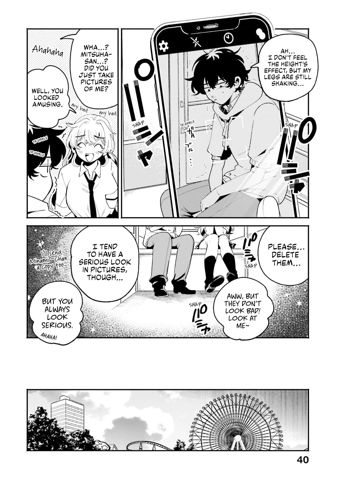 Secret Girl Through the Filter Chapter 14 page 16 - Chapter 14: The Trembling Ferris Wheel