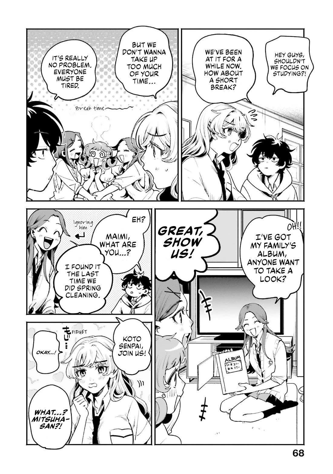 Secret Girl Through the Filter Chapter 16 page 4 - Chapter 16: Study Group