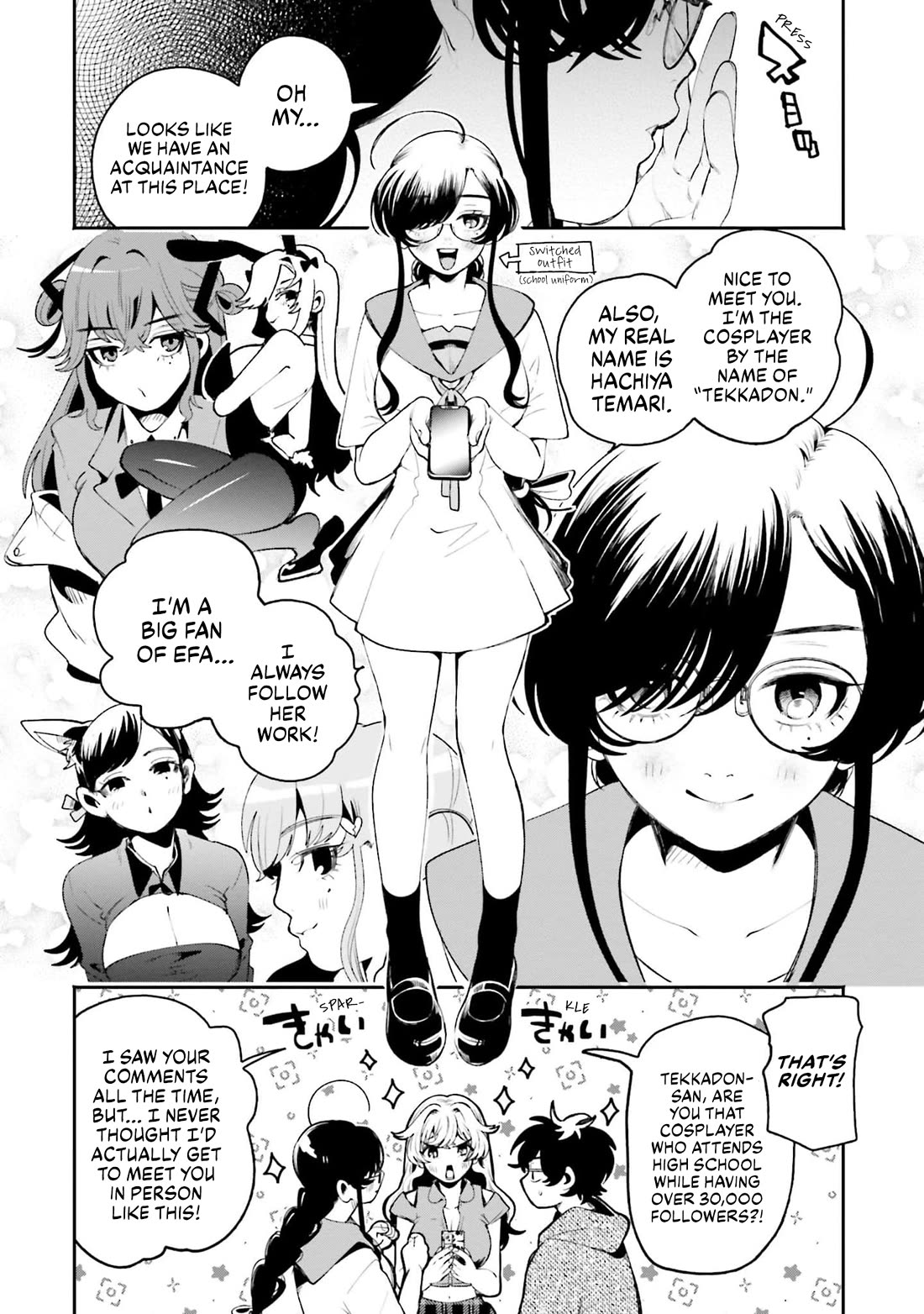 Secret Girl Through the Filter Chapter 19 page 11 - Chapter 19: The Number 2 Fan