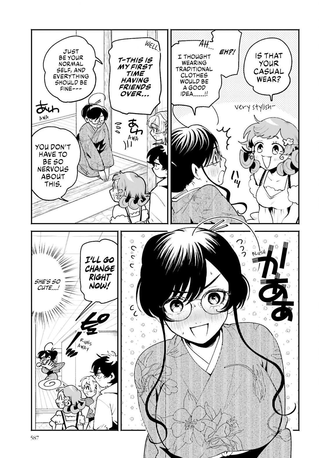 Secret Girl Through the Filter Chapter 22 page 5 - Chapter 22: Home Visit! Temari's Place