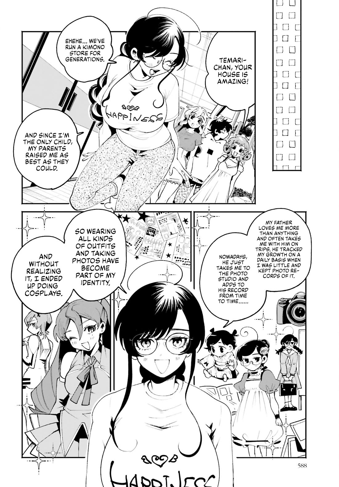 Secret Girl Through the Filter Chapter 22 page 6 - Chapter 22: Home Visit! Temari's Place
