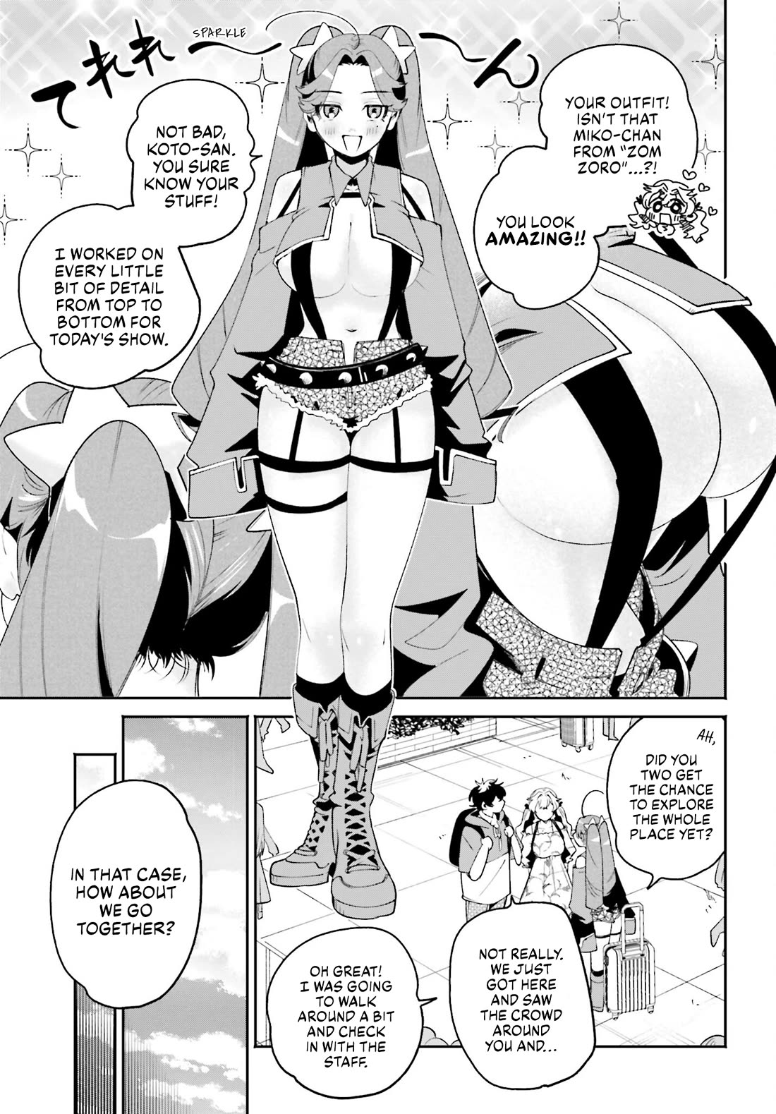 Secret Girl Through the Filter Chapter 23 page 9 - Chapter 23: Infiltrating the Event!