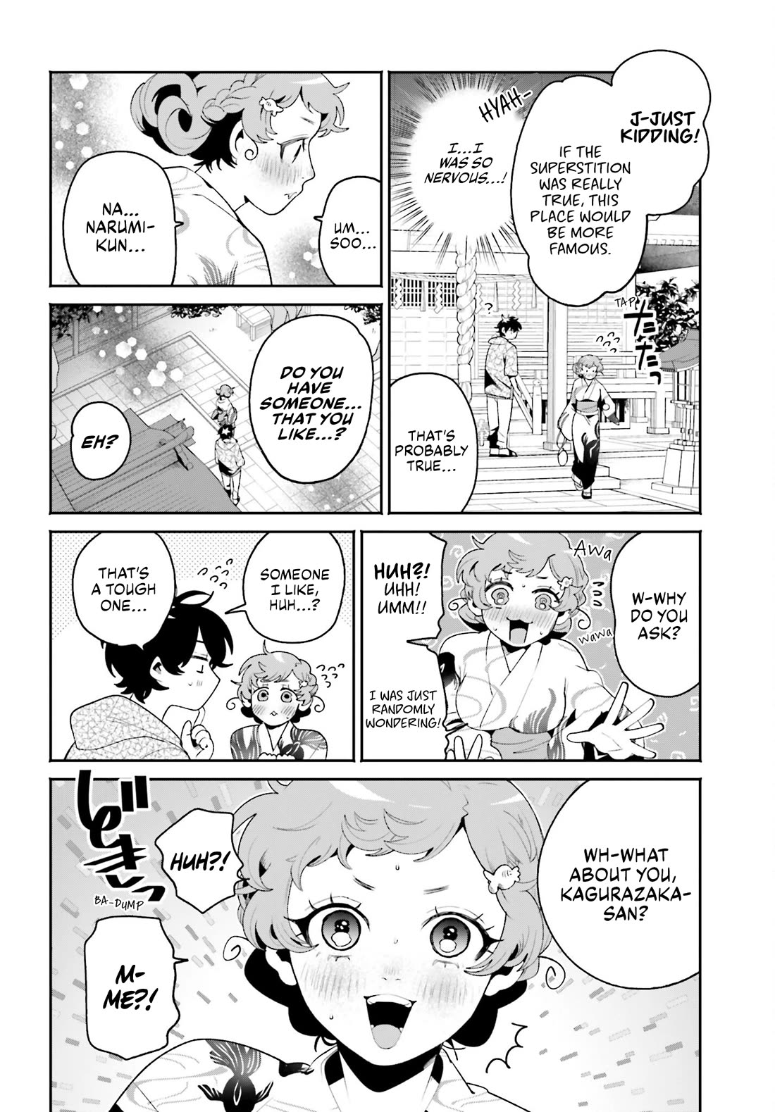 Secret Girl Through the Filter Chapter 24 page 12 - Chapter 24: Palpitating Summer Festival