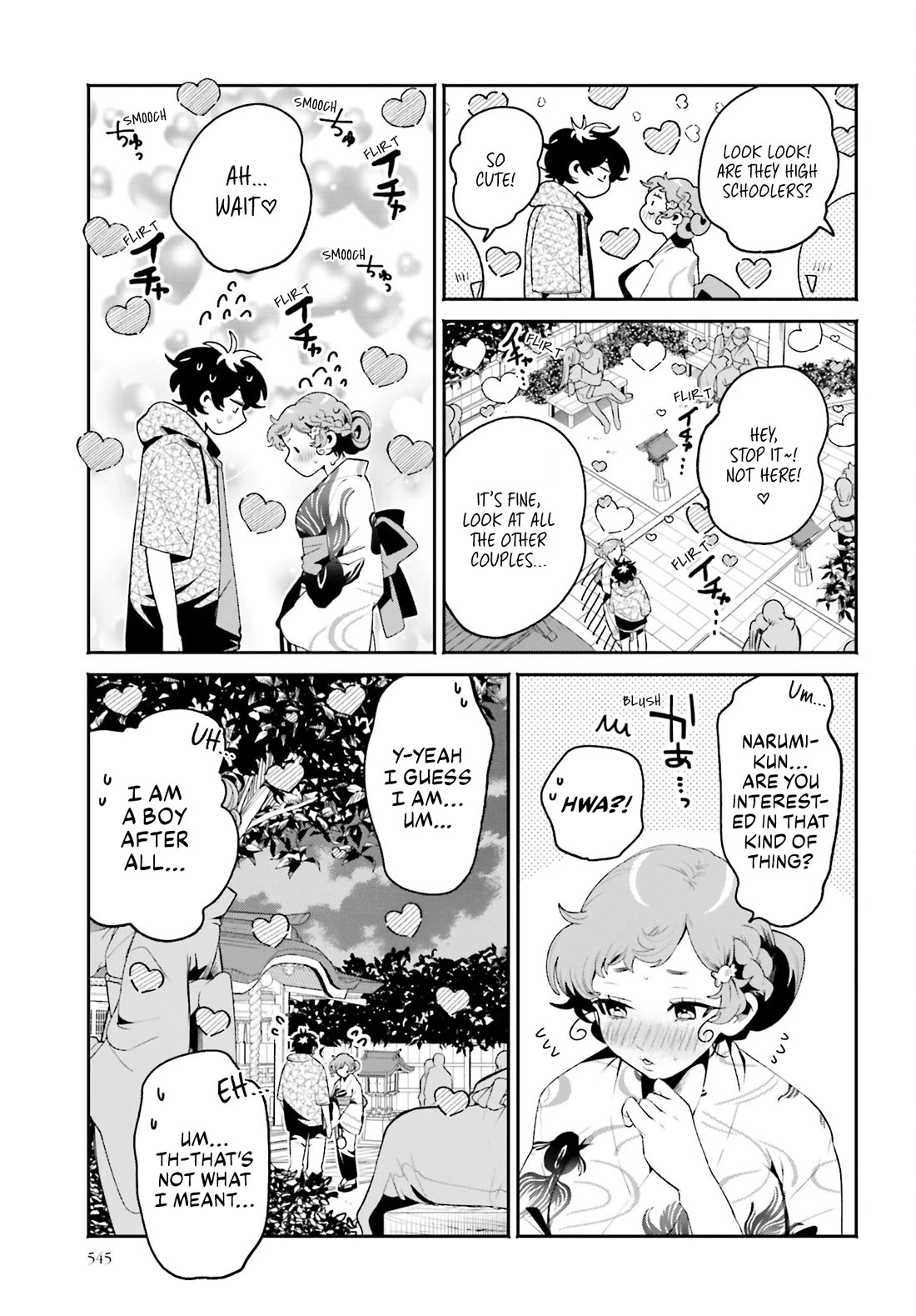 Secret Girl Through the Filter Chapter 24 page 13 - Chapter 24: Palpitating Summer Festival