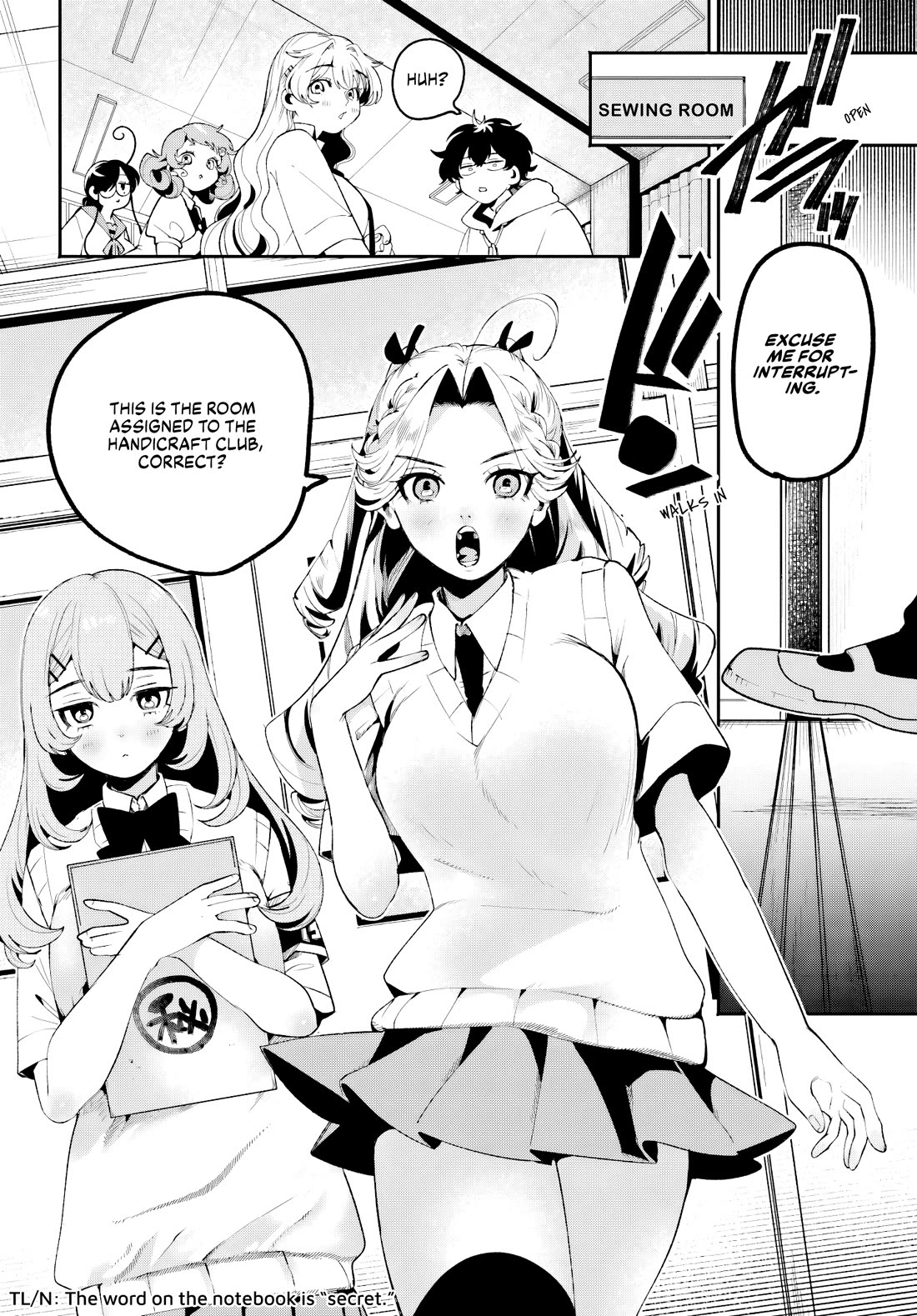 Secret Girl Through the Filter Chapter 27 page 6 - Chapter 27: Crisis of the Handicraft Club?!