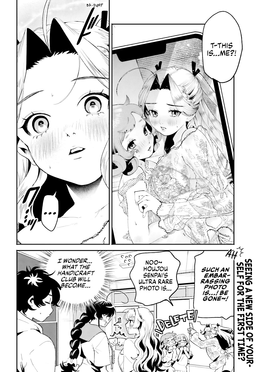 Secret Girl Through the Filter Chapter 28 page 18 - Chapter 28: Handicraft Club, Get ready to Roll?!