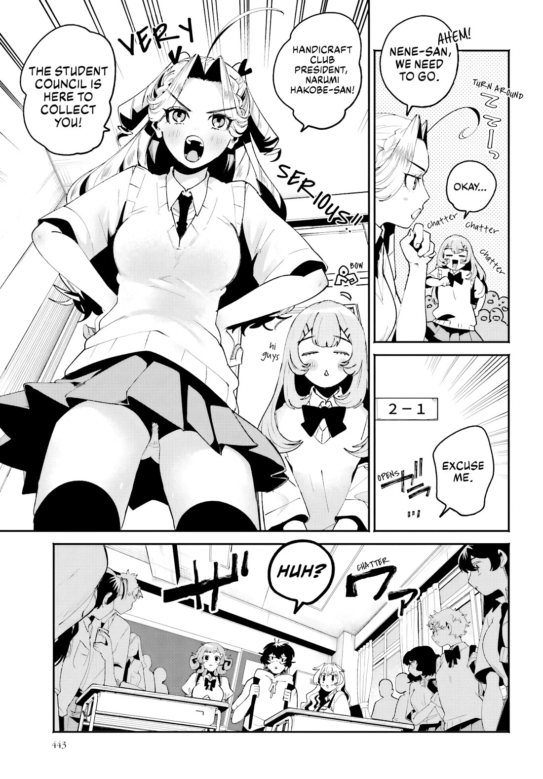 Secret Girl Through the Filter Chapter 28 page 3 - Chapter 28: Handicraft Club, Get ready to Roll?!