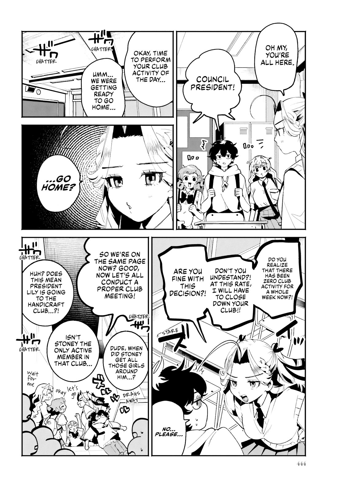 Secret Girl Through the Filter Chapter 28 page 4 - Chapter 28: Handicraft Club, Get ready to Roll?!