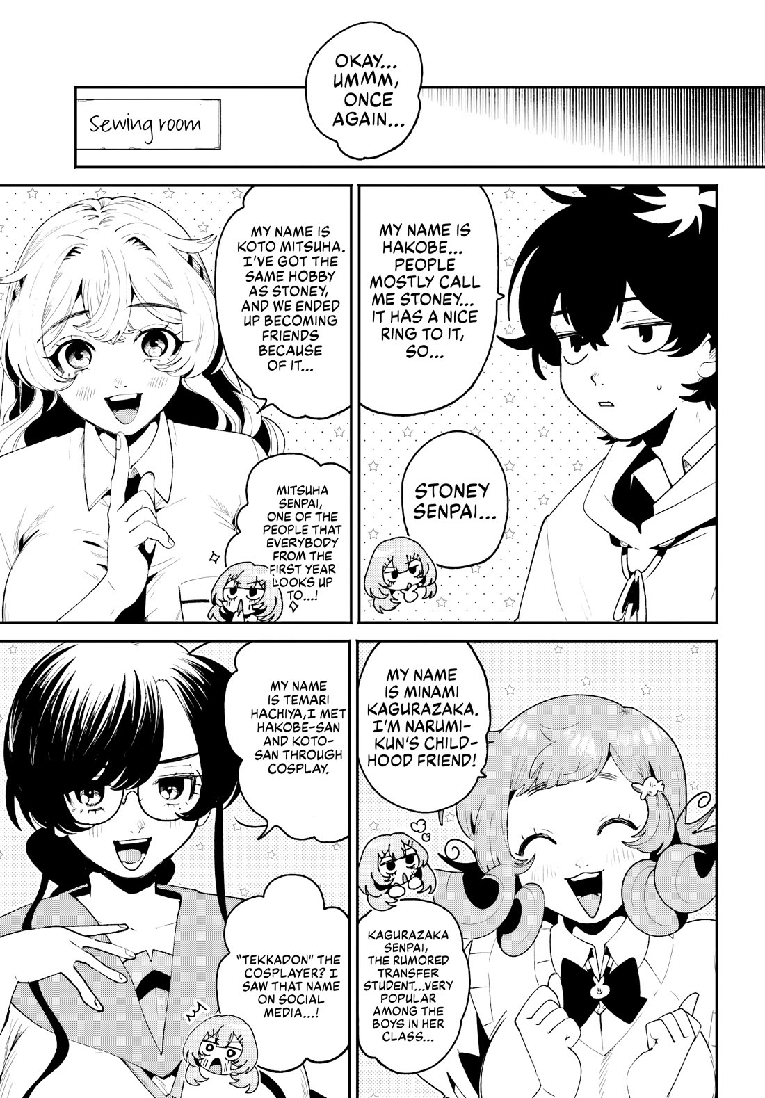 Secret Girl Through the Filter Chapter 28 page 5 - Chapter 28: Handicraft Club, Get ready to Roll?!