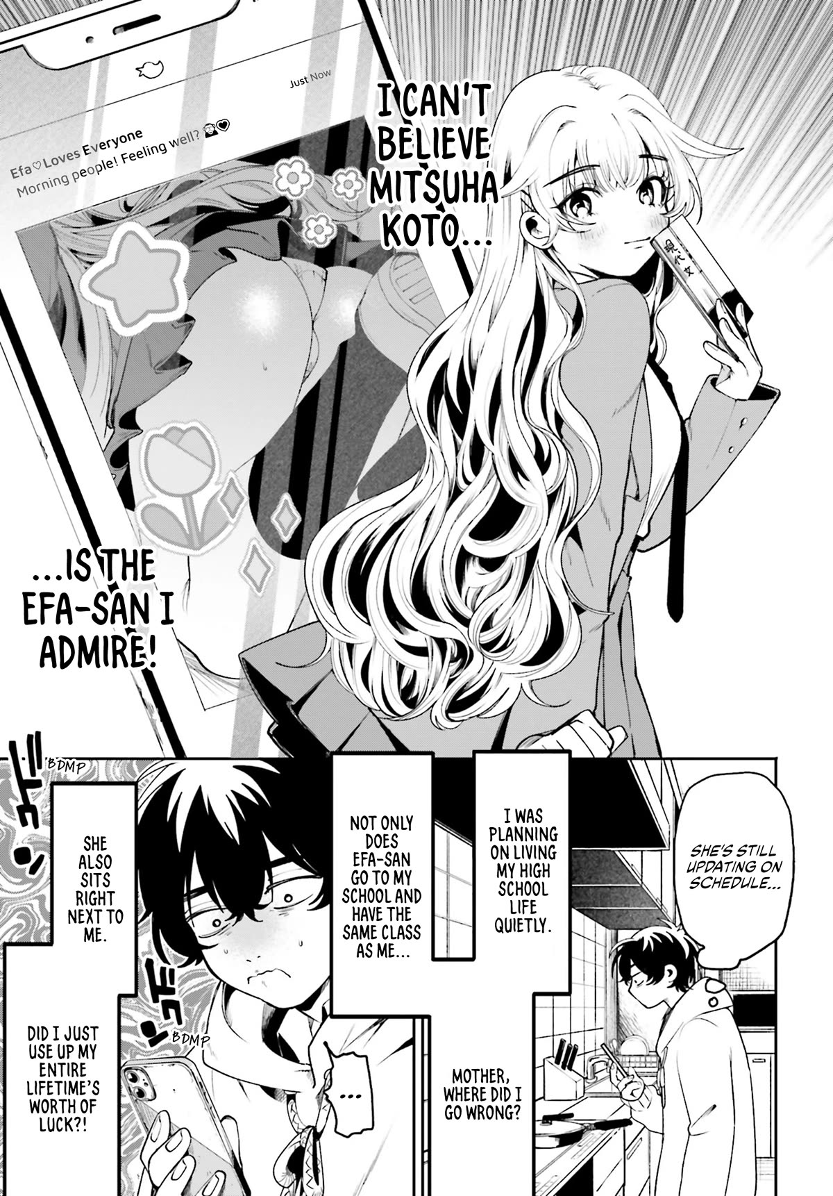 Secret Girl Through the Filter Chapter 3 page 4 - Chapter 3: Photographic Evidence
