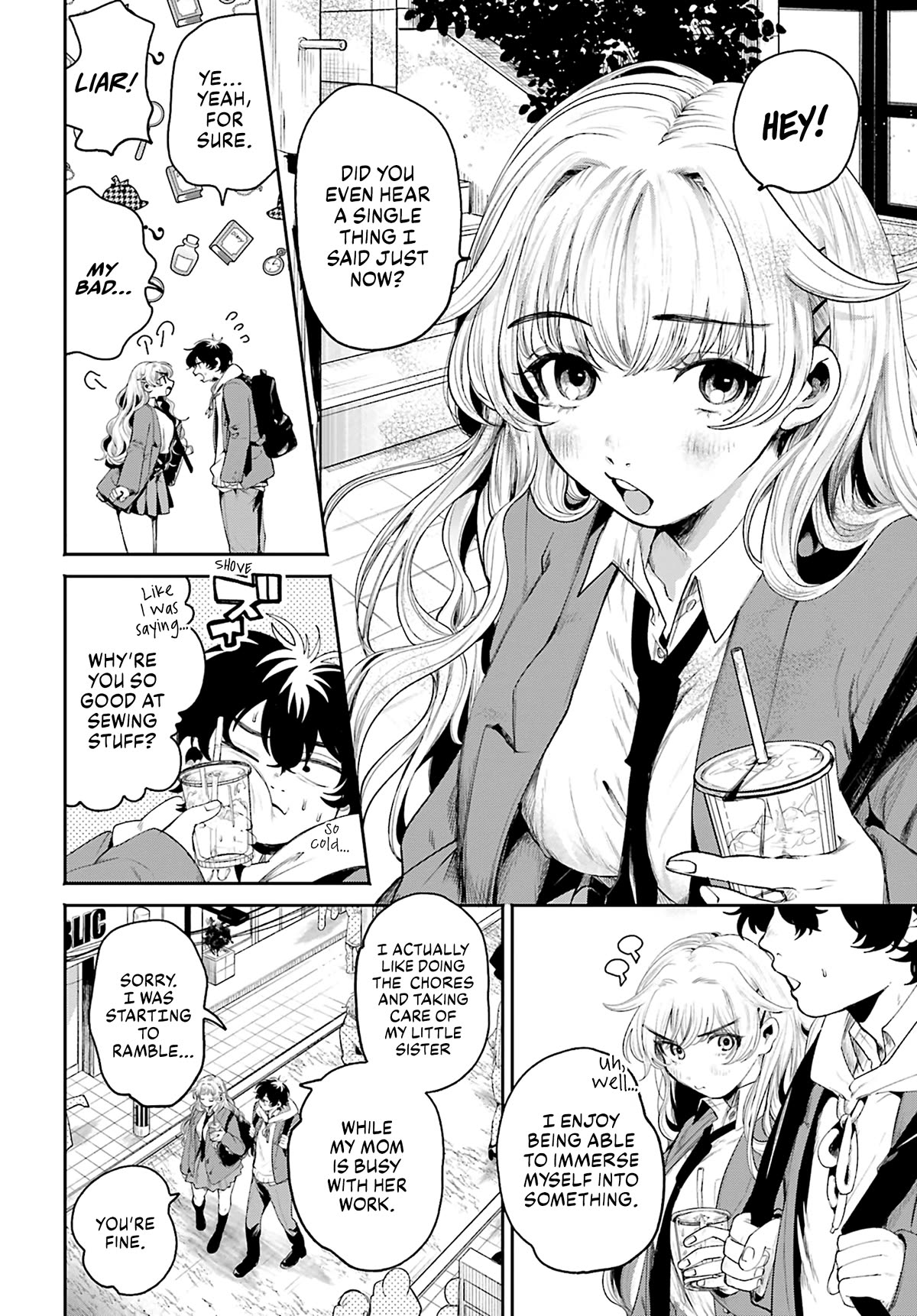 Secret Girl Through the Filter Chapter 4 page 7 - Chapter 4: After School Secret