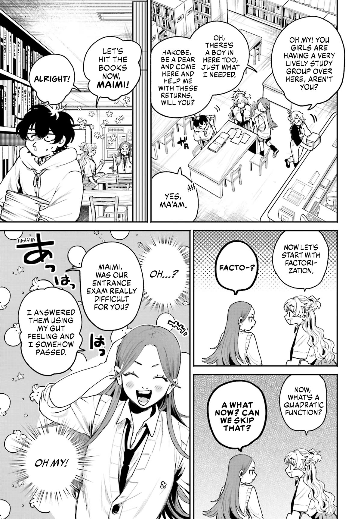 Secret Girl Through the Filter Chapter 7 page 10 - Chapter 7: Gyaru And Study Meet