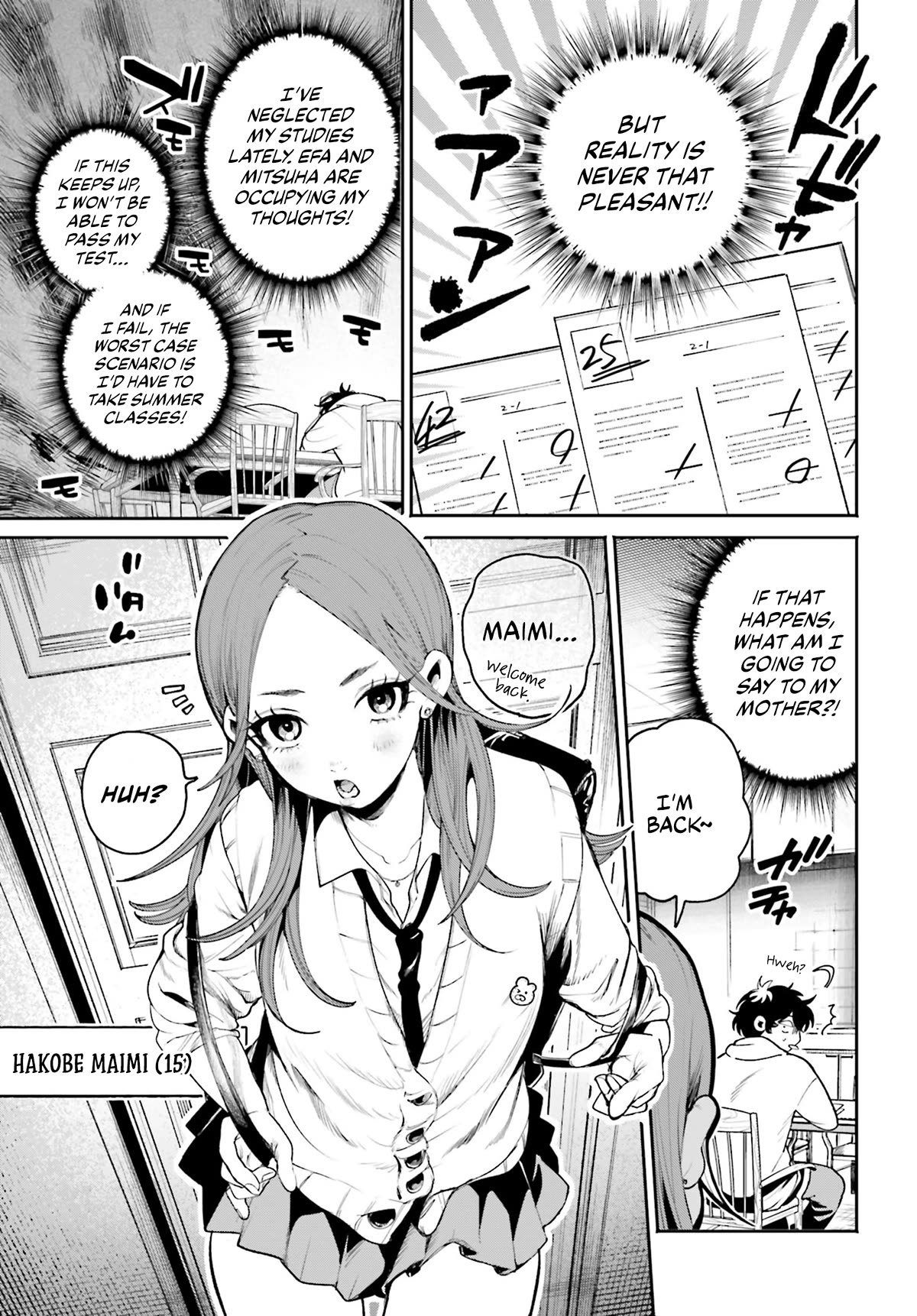 Secret Girl Through the Filter Chapter 7 page 4 - Chapter 7: Gyaru And Study Meet