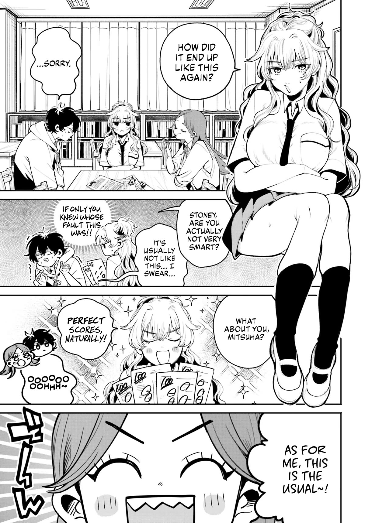 Secret Girl Through the Filter Chapter 7 page 6 - Chapter 7: Gyaru And Study Meet