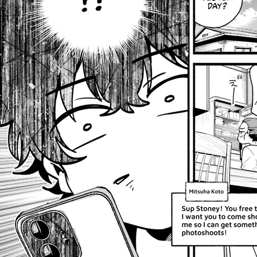 Secret Girl Through the Filter Chapter 8: Together On Sunday cover