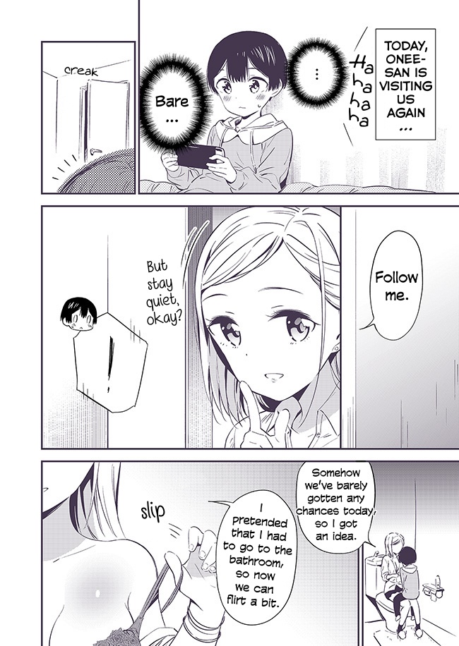 Secret Gyaru x Shota Couple Chapter 4 page 1 - Chapter 4