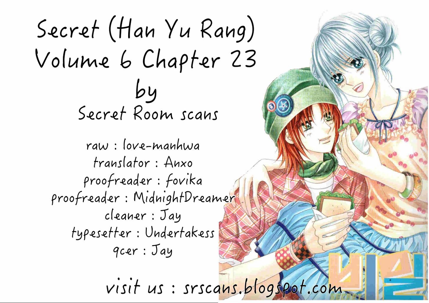 Secret (HAN Yu-Rang) Chapter 23 page 1 - Chapter 23