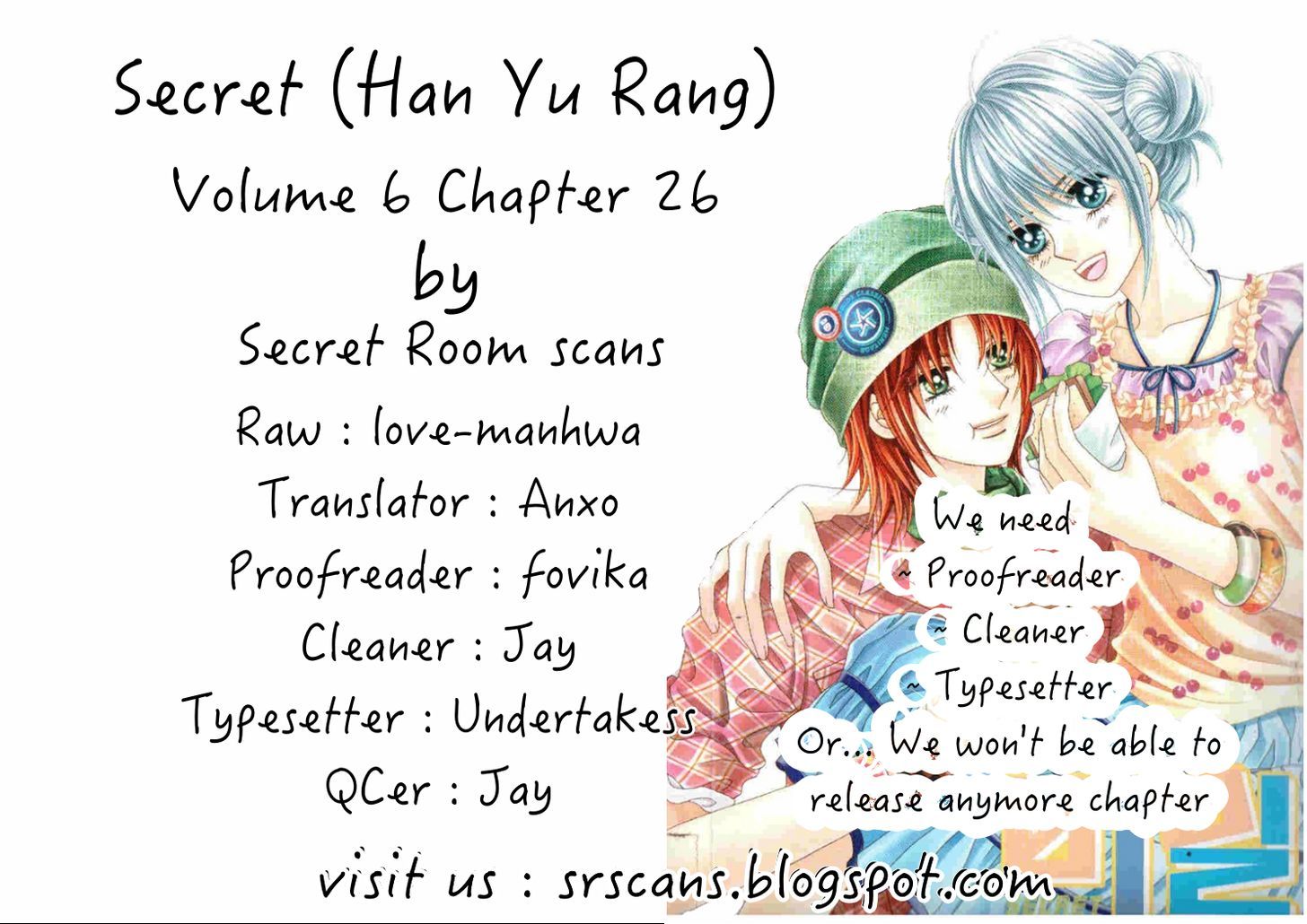 Secret (HAN Yu-Rang) Chapter 26 page 1 - Chapter 26