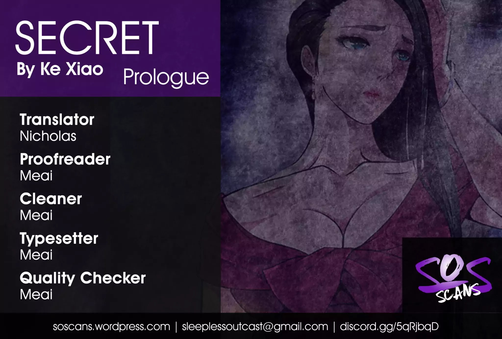 Secret (Ke Xiao) Chapter 0 page 1 - Chapter 0: Prologue