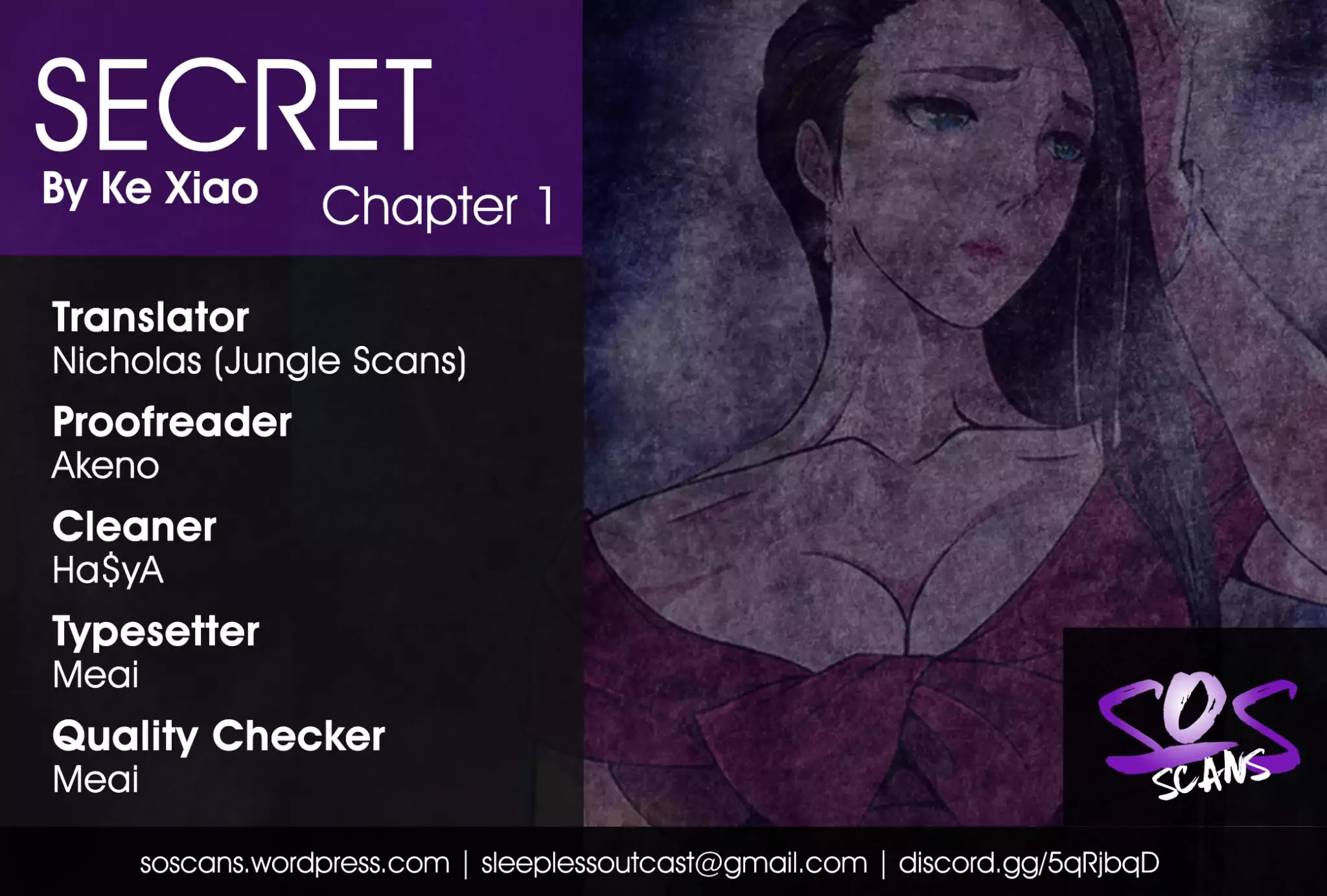 Secret (Ke Xiao) Chapter 1 page 1 - Chapter 1