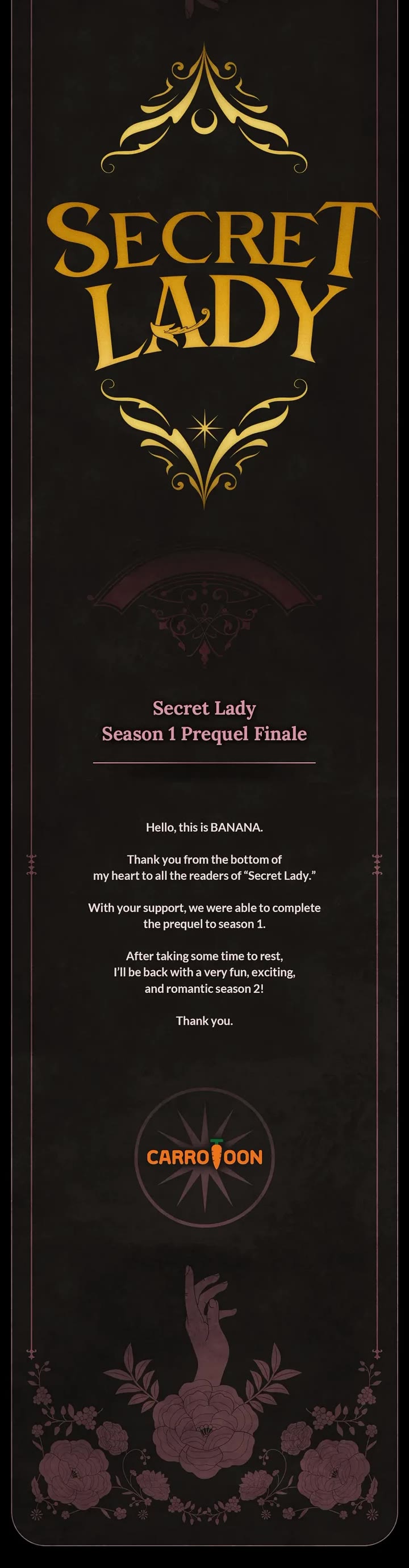 Secret Lady Chapter 92 page 33 - Chapter 92: Prequel Side Story Finale