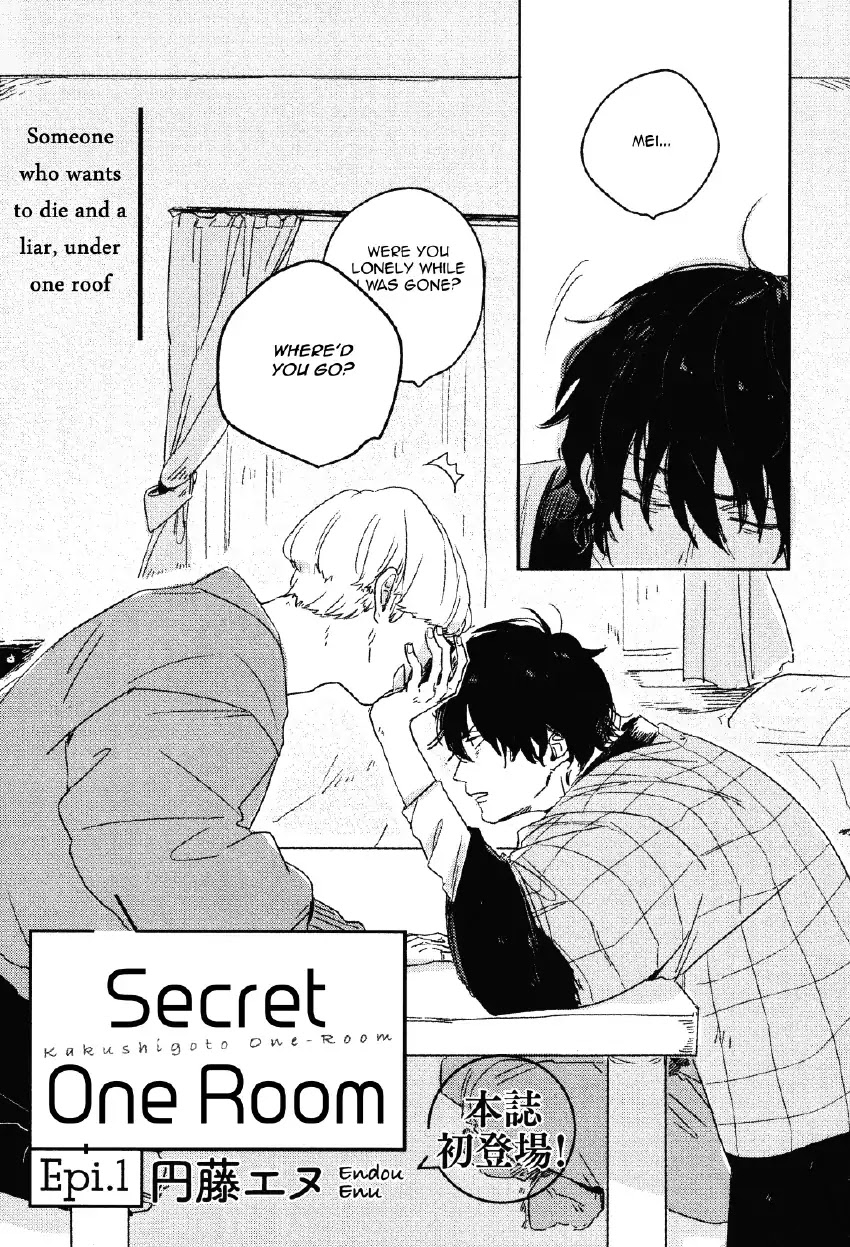 Secret One Room Chapter 1 page 3 - Chapter 1