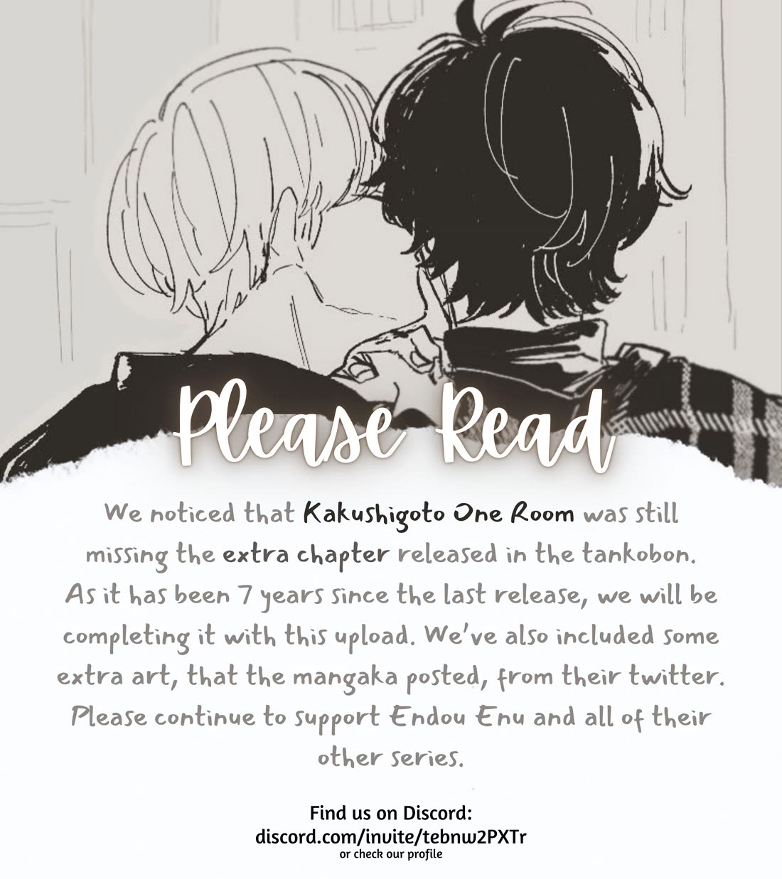 Secret One Room Chapter 5.5 page 1 - Chapter 5.5: Extra [END]