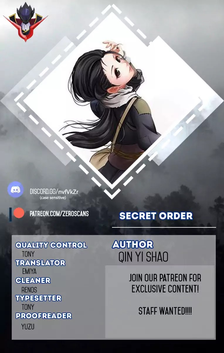 Secret Order Chapter 16 page 1 - Chapter 16