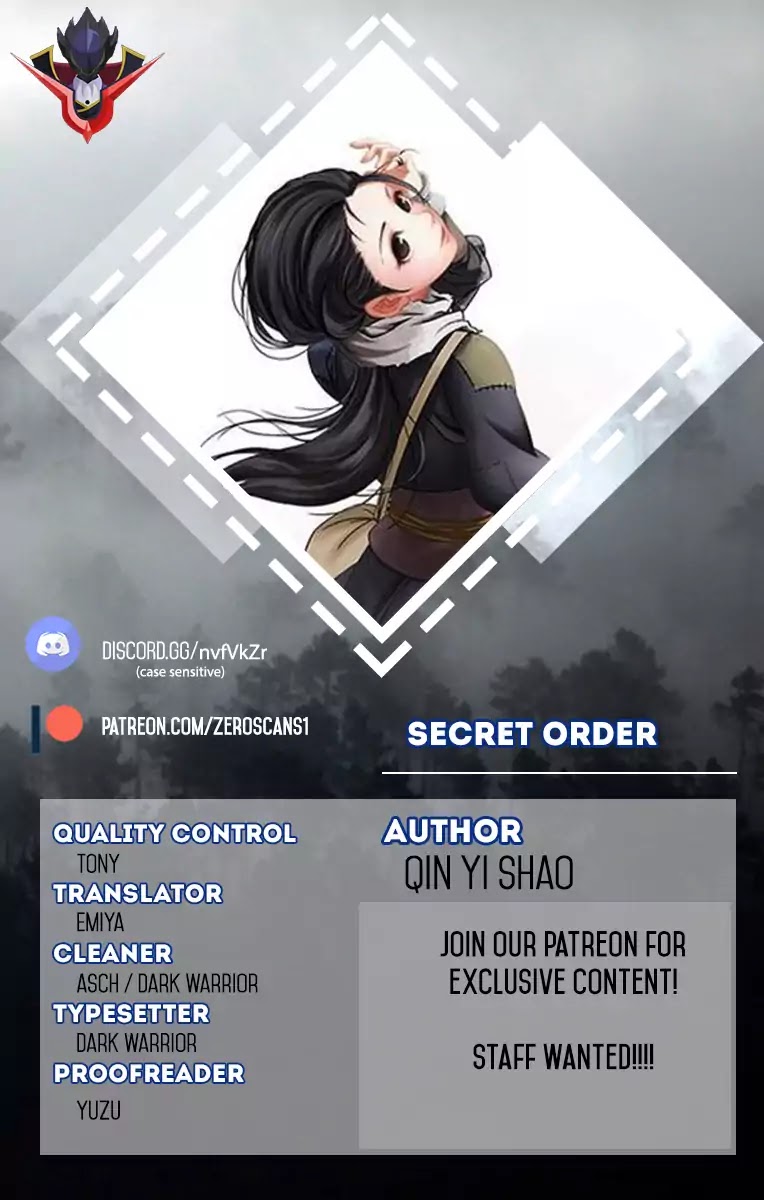Secret Order Chapter 25 page 1 - Chapter 25