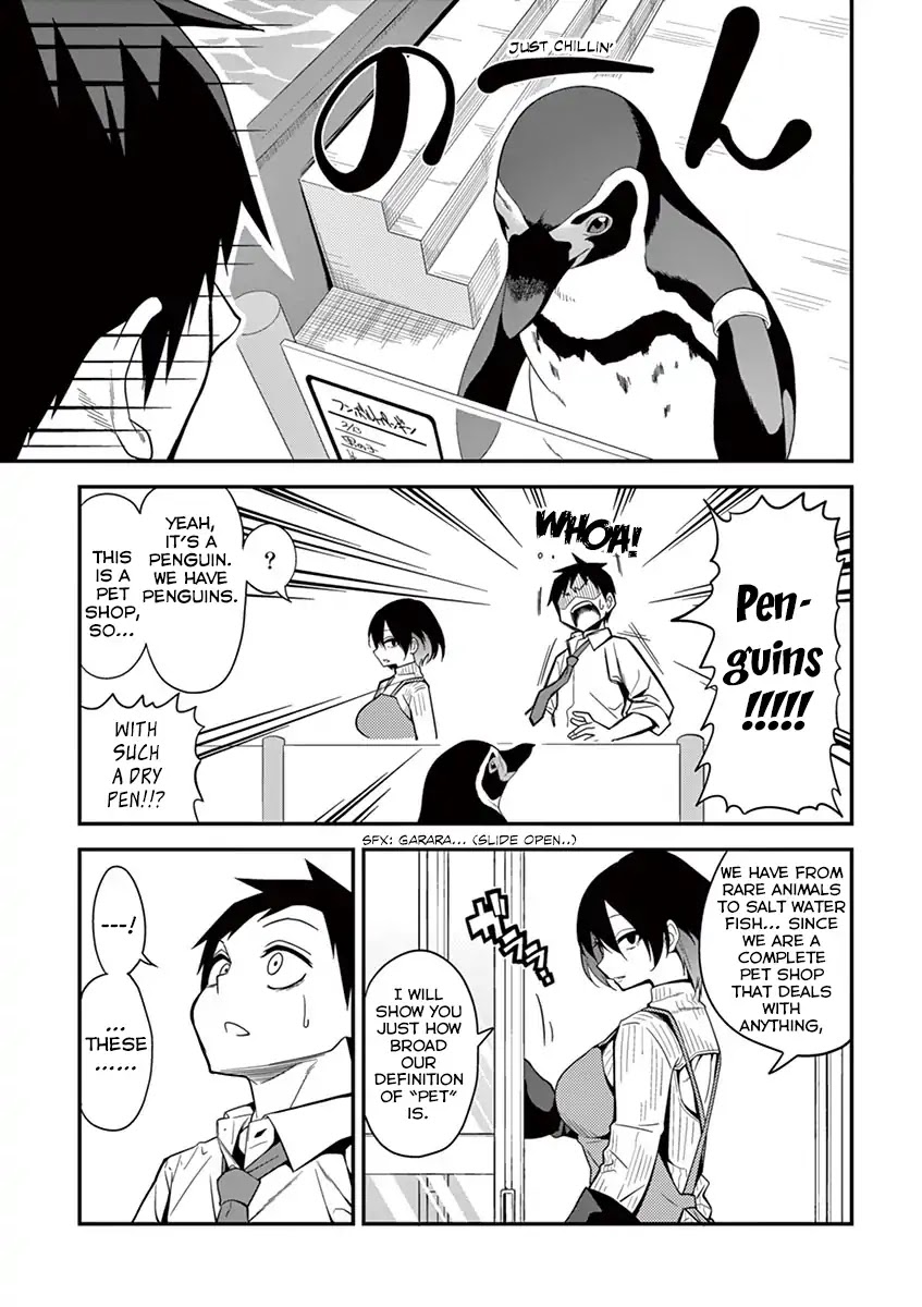 Secret Reptiles Chapter 1 page 7 - Chapter 1: Species #1: I'm Scared of Fur Sticking to Me. Can I Even Care for A Cat!?