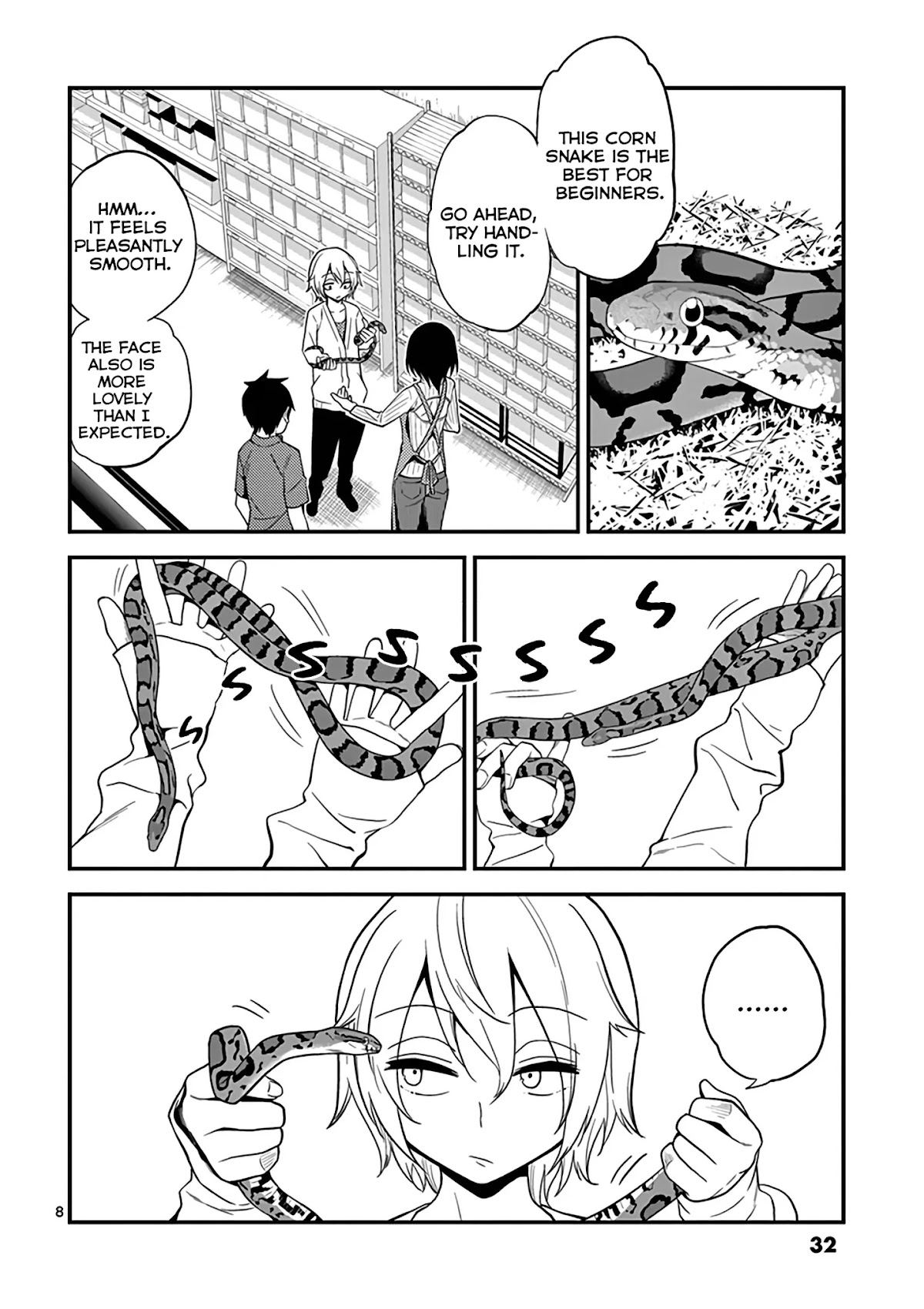 Secret Reptiles Chapter 11 page 10 - Chapter 11: Species #11: Since I can’t take the world's time...Snakes raising snakes?!
