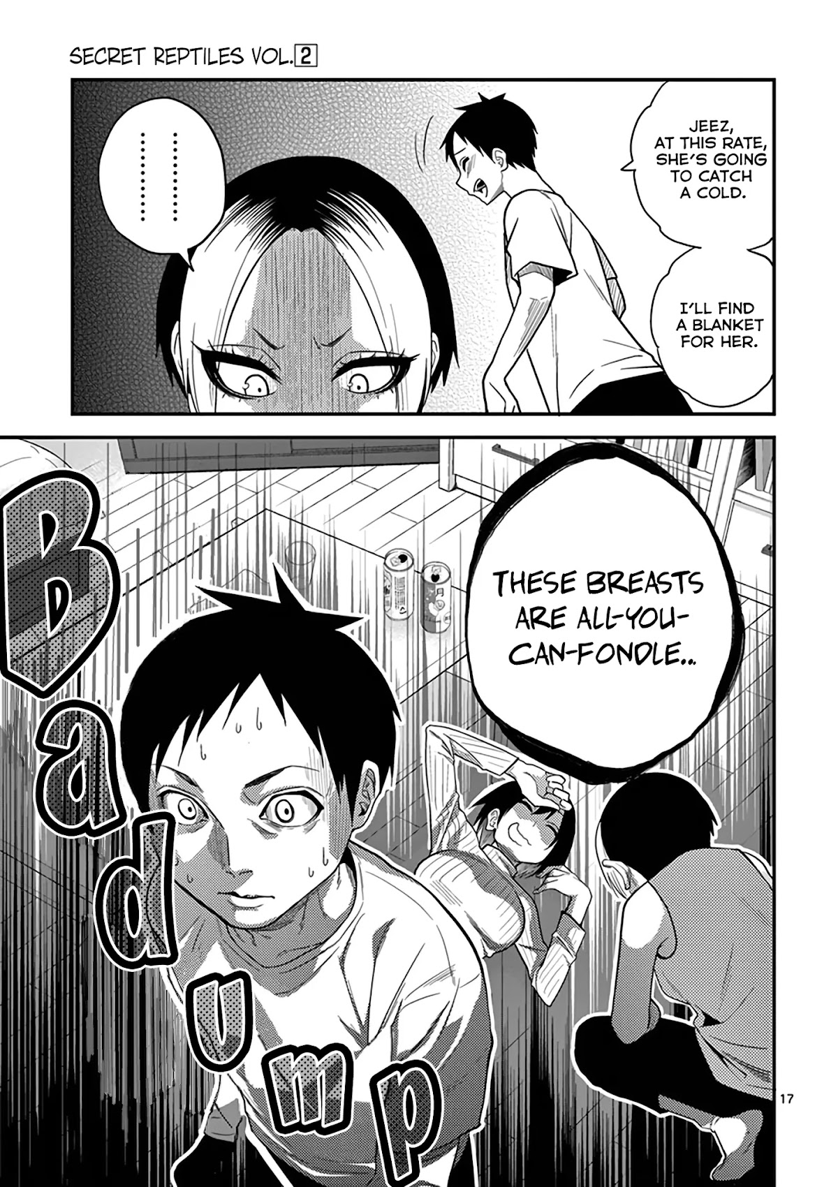 Secret Reptiles Chapter 12 page 17 - Chapter 12: Species #12: Absolutely No Drunk Sexual Harrassment