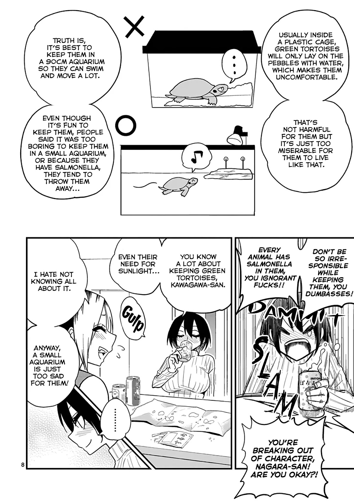 Secret Reptiles Chapter 12 page 8 - Chapter 12: Species #12: Absolutely No Drunk Sexual Harrassment