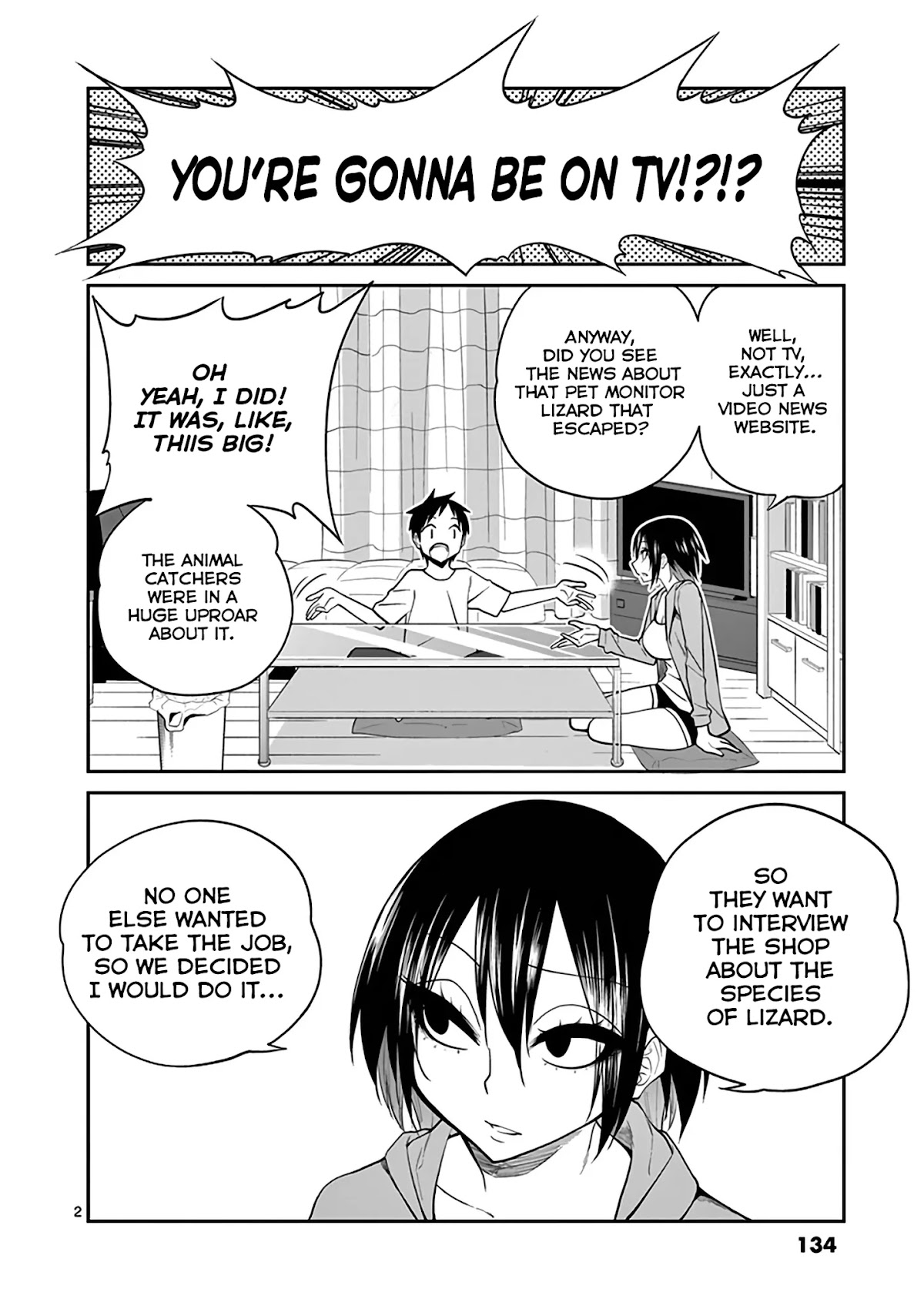 Secret Reptiles Chapter 16 page 2 - Chapter 16