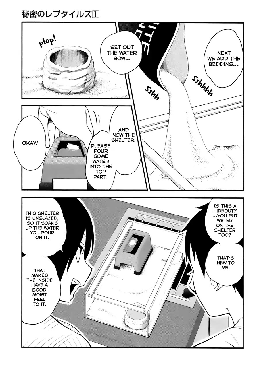 Secret Reptiles Chapter 4 page 7 - Chapter 4: Species #4: Even if you live alone, you’ve got to tidy up!