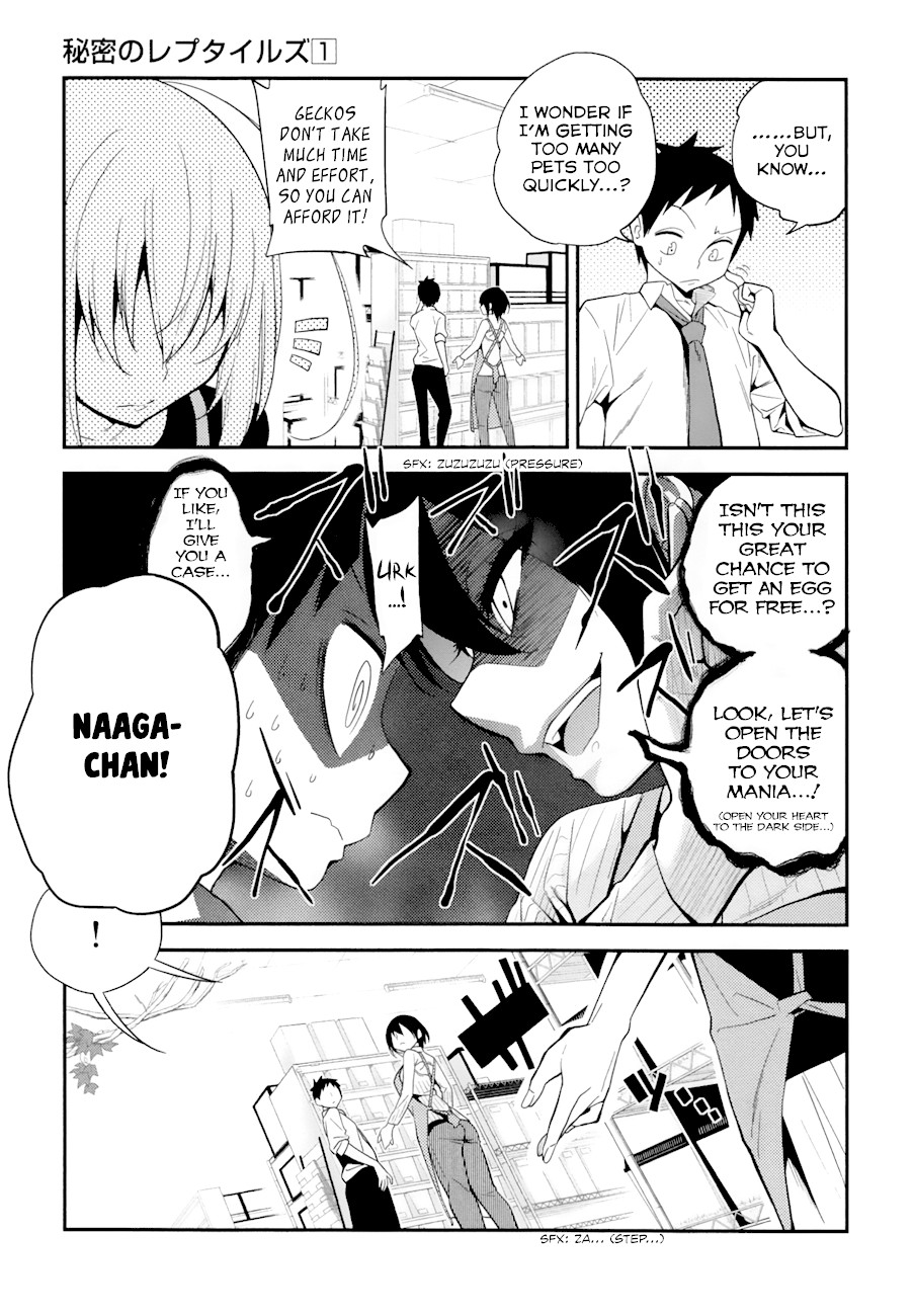 Secret Reptiles Chapter 5 page 11 - Chapter 5: Species #5 - Tsukkomi Meister