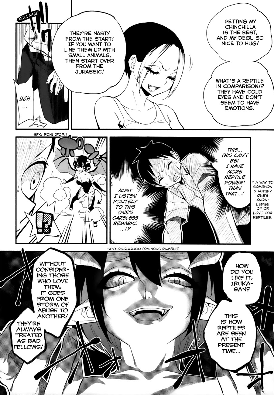 Secret Reptiles Chapter 7 page 12 - Chapter 7: Species #7 – Spinoff, or rather, Nice to meet you on the same time line!
