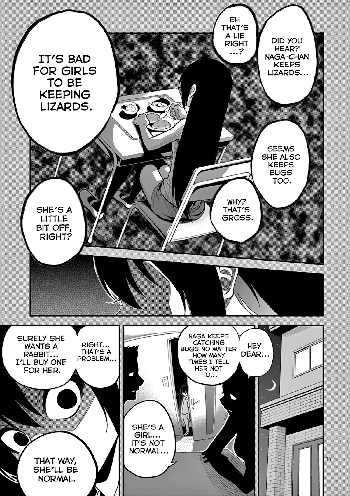 Secret Reptiles Chapter 8 page 13 - Chapter 8: Species #8: The Shedding Tale Part 1