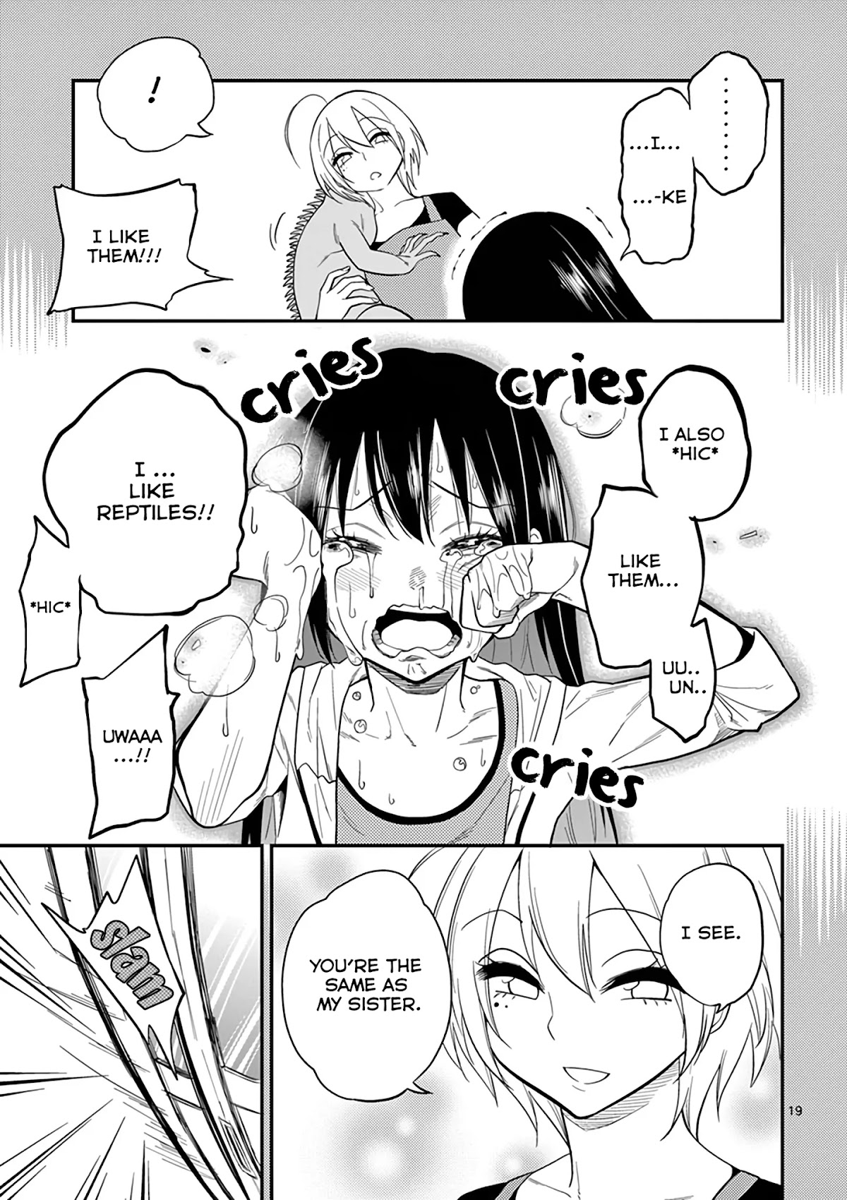 Secret Reptiles Chapter 8 page 21 - Chapter 8: Species #8: The Shedding Tale Part 1