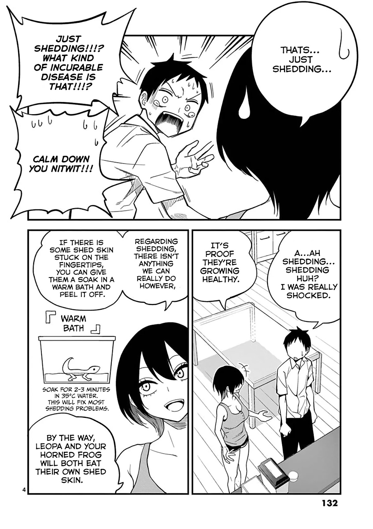 Secret Reptiles Chapter 8 page 6 - Chapter 8: Species #8: The Shedding Tale Part 1